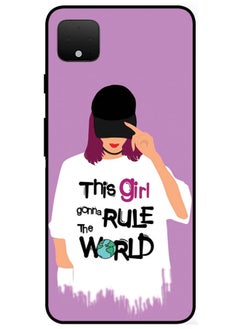 Protective Case Cover For Google Pixel 4 Smart Series Printed Protective Case Cover for Google Pixel 4 This Girl Gonna Rule The World Copy