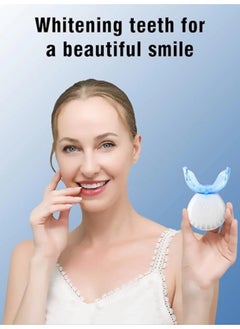 Generic Wireless Teeth Whitening Kit, Suitable For Sensitive Teeth Gums Braces Care,16 Points LED Accelerator Light and Tray Teeth Whitener Helps to Remove Stains Rechargeable Teeth Whitening Kit White  - Image 5