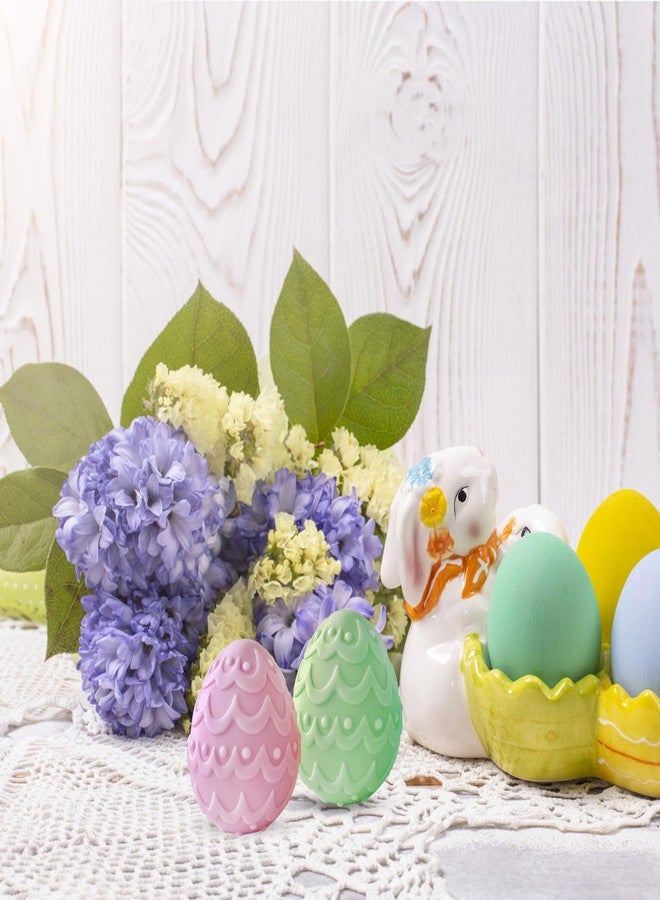 ZAKVOOR Easter Candle Molds 3D Egg Shaped Resin Casting Mould for DIY Candle Making, Soap, Chocolate, Holiday Decorations - Image 4