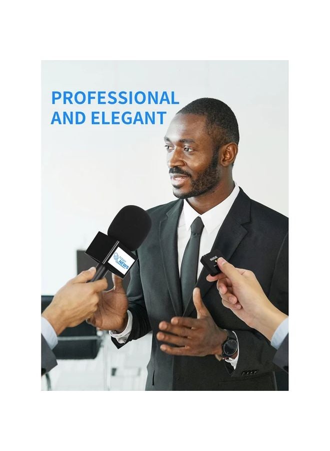 1 PC Lavalier Microphone Stand For RODE Wireless GO GO 2 ME Pro And DJI Microphone 1 2 With Flag And Foam Windshield - Image 3