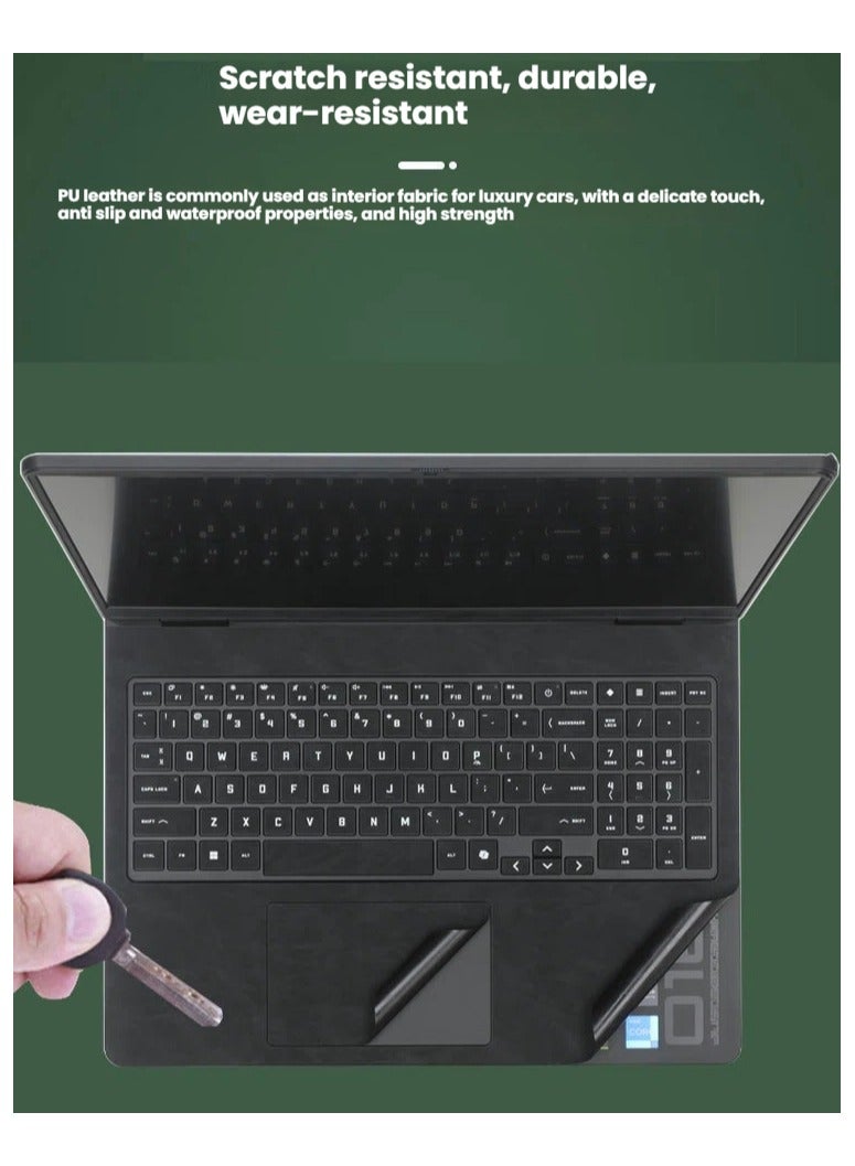 general Laptop Sticker Sleeve for HP OMEN 11 【16-am】 Core Edition Laptop Scratch Resistant Stickers 3-Sided Laptop Film Laptop Film - Image 4