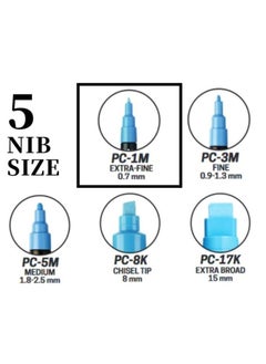 POSCA 21-Piece Paint Marker Set with Extra Fine Tips PC-1M 0.7mm  - Image 3
