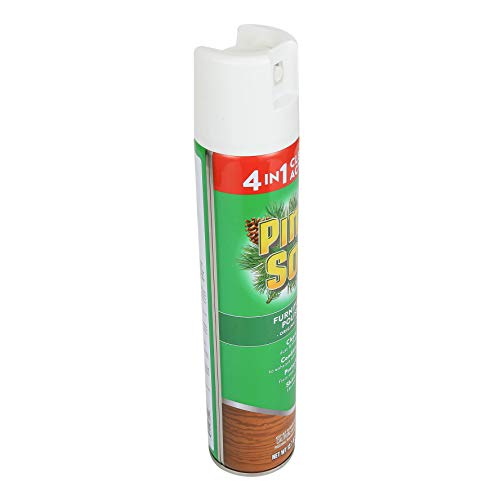 Pine Sol Pine-Sol Furniture, Polish 4in1 Cleaning Action Wood Polish Spray Wood Polish Spray for Your Cleans Conditions Protects and Shines Ounces Original Pine Scent, Yellow, Lemon, 12.7 Fl Oz - Image 2