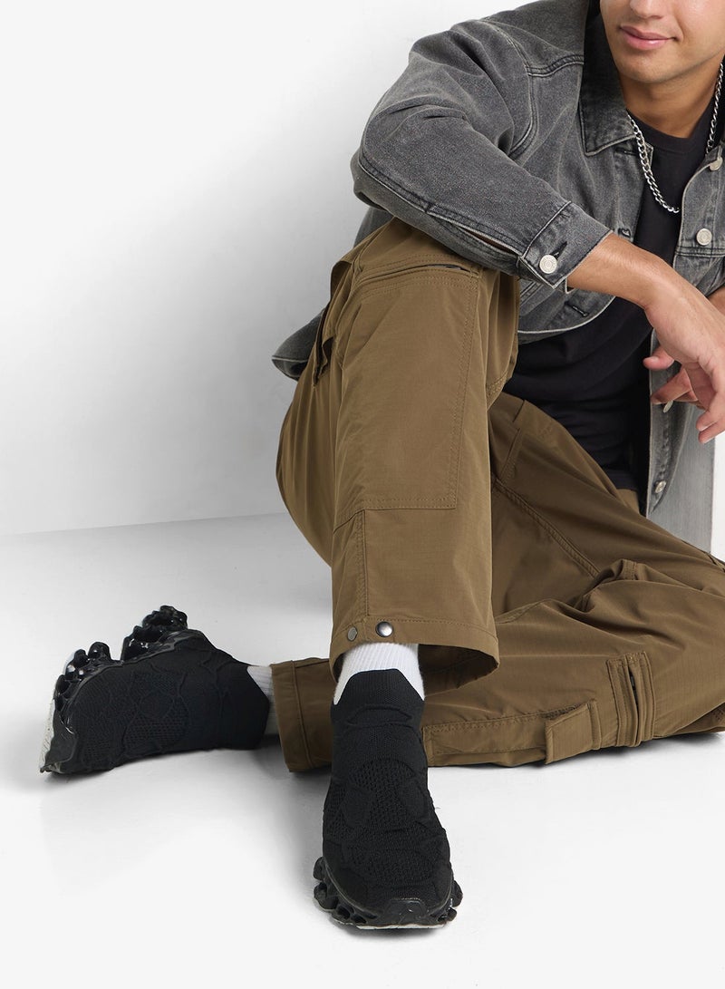 Seventy Five Elevated Flex Outsole Knitted Pull On Sneakers - Image 1