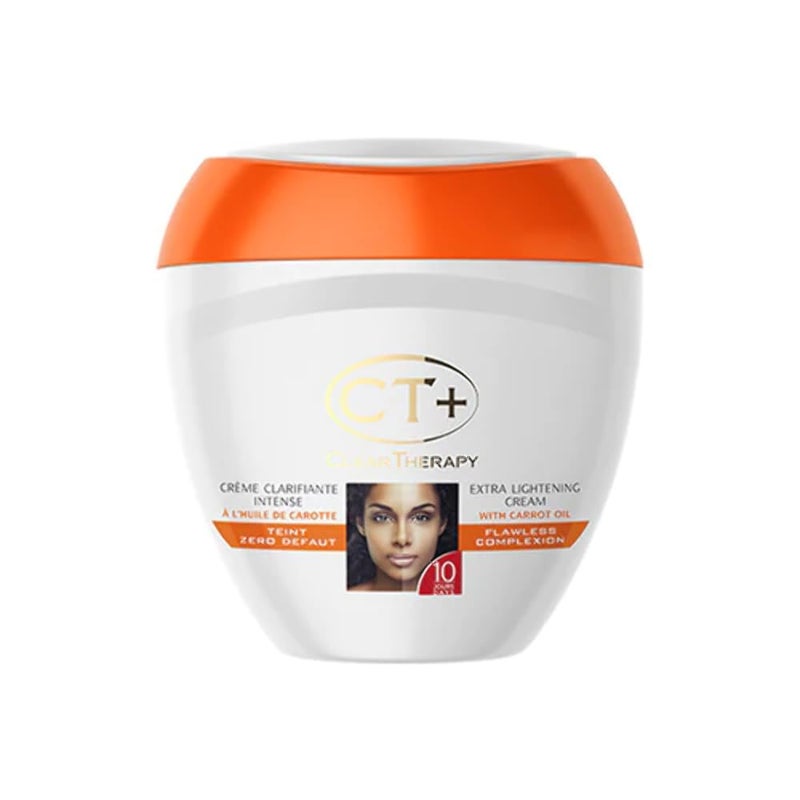 ct clear therapy Clear Therapy + Extra Lightening Cream with"Carrot Oil" 400ml - Image 1