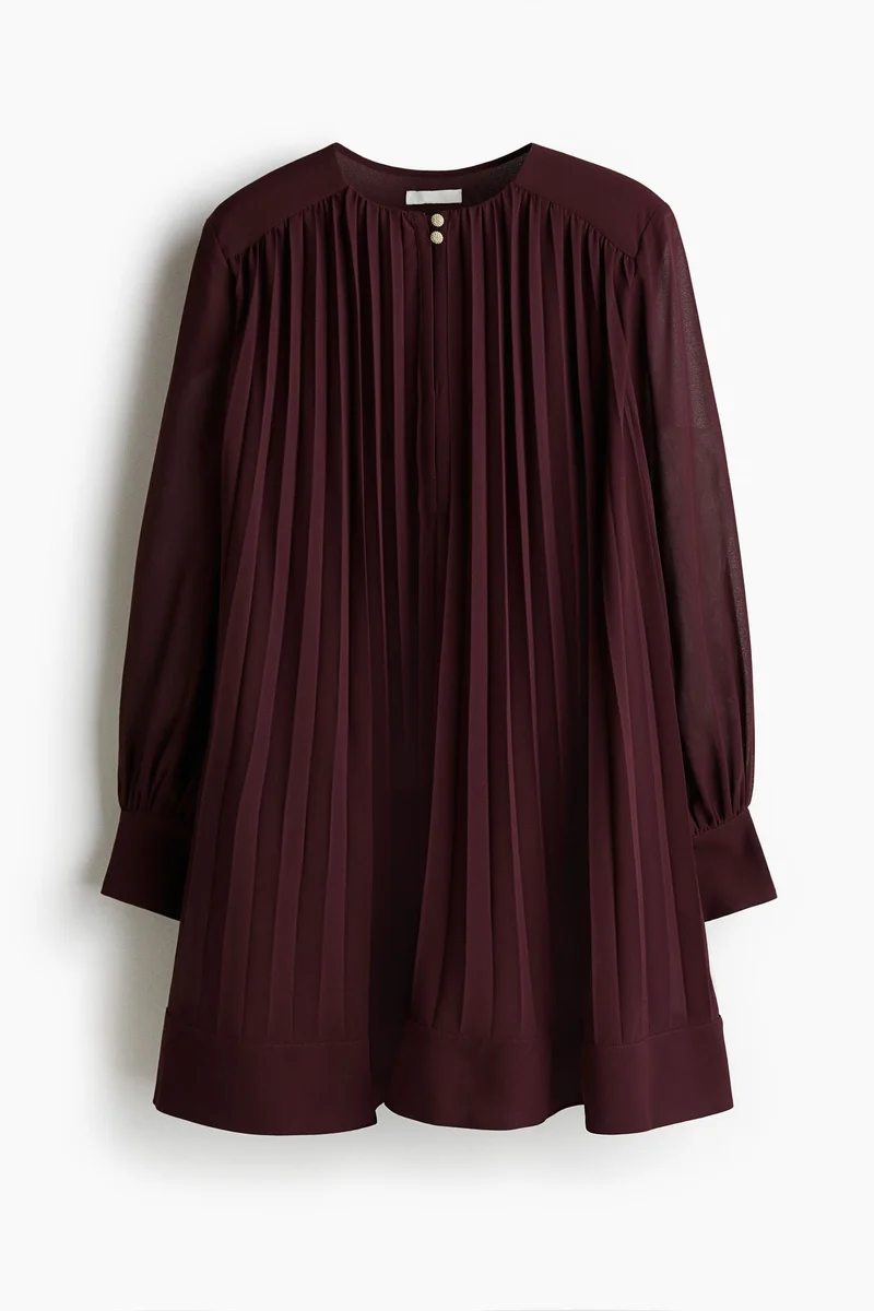 H&M Pleated dress