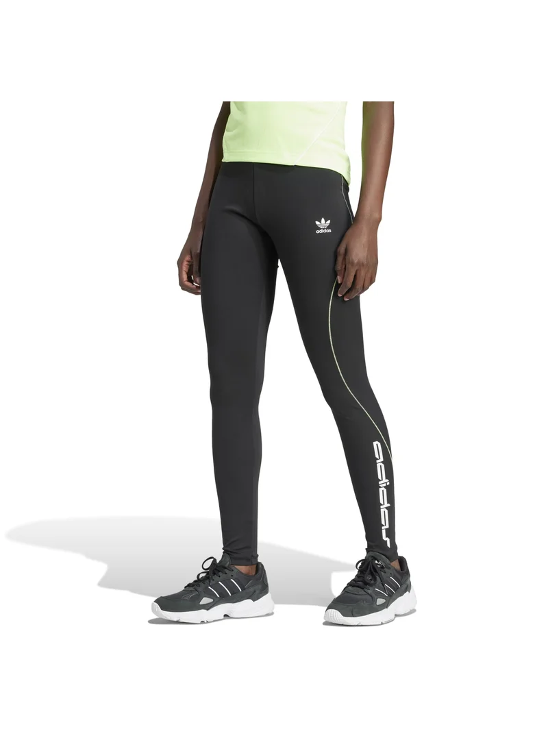اديداس adidas FR TIGHT FL Black Originals Women TIGHTS