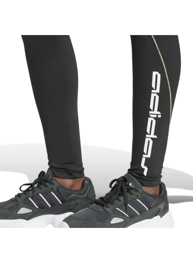 adidas أديداس تايتس نسائي أسود FR TIGHT FL Originals