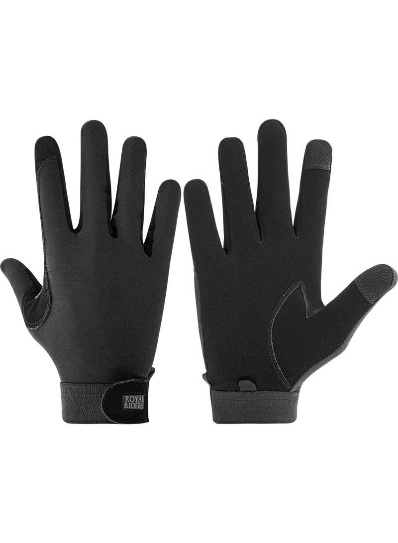 ROYAL RIDERS® 2055 Quad-Fit Premium Nubuck Suede Riding Gloves for Men & Women - #10062055 - Image 1