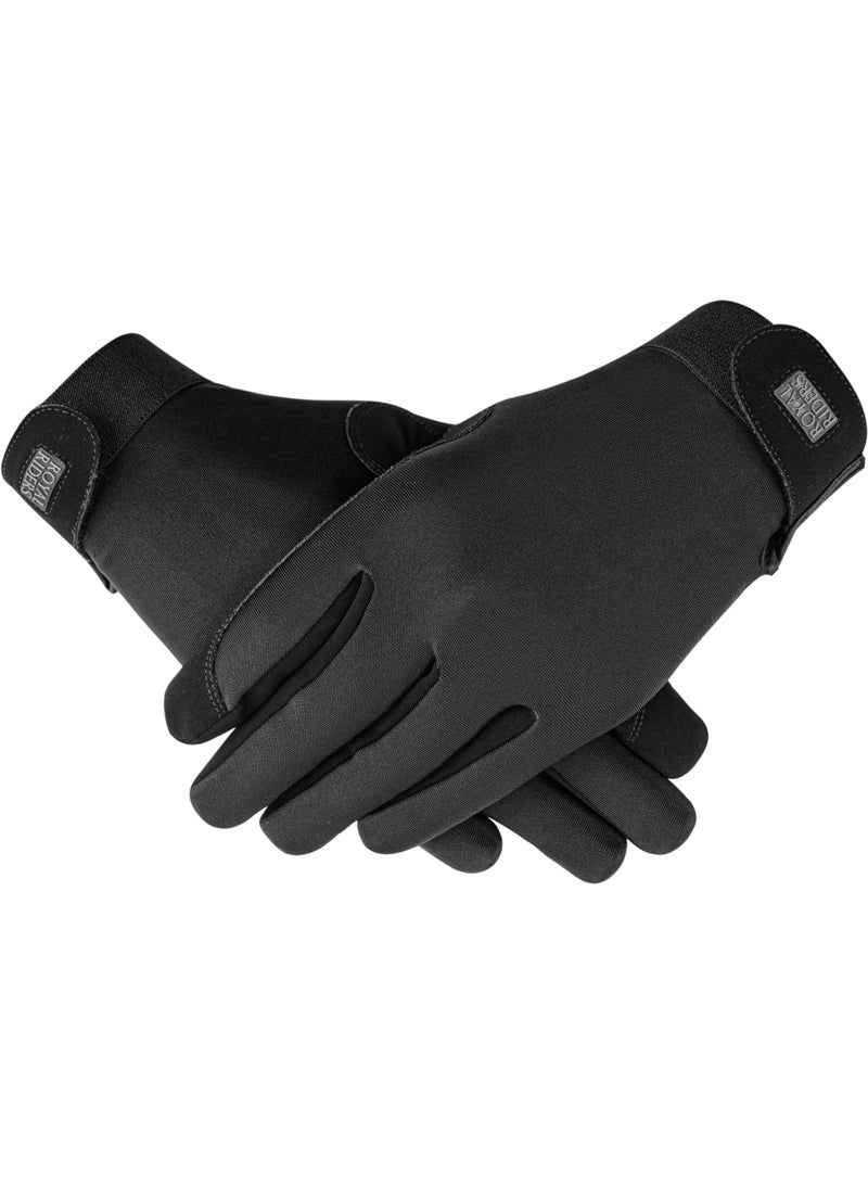 ROYAL RIDERS® 2055 Quad-Fit Premium Nubuck Suede Riding Gloves for Men & Women - #10062055 - Image 3