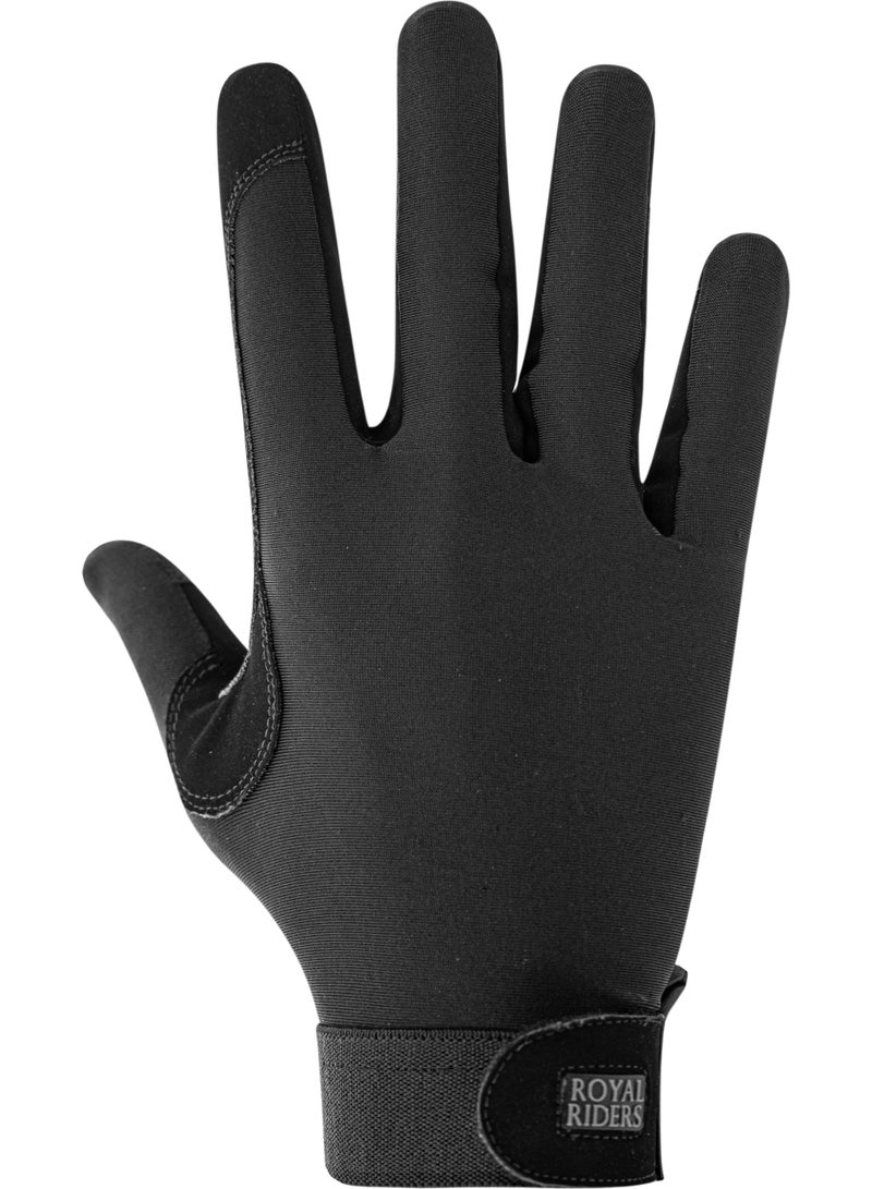 ROYAL RIDERS® 2055 Quad-Fit Premium Nubuck Suede Riding Gloves for Men & Women - #10062055 - Image 4