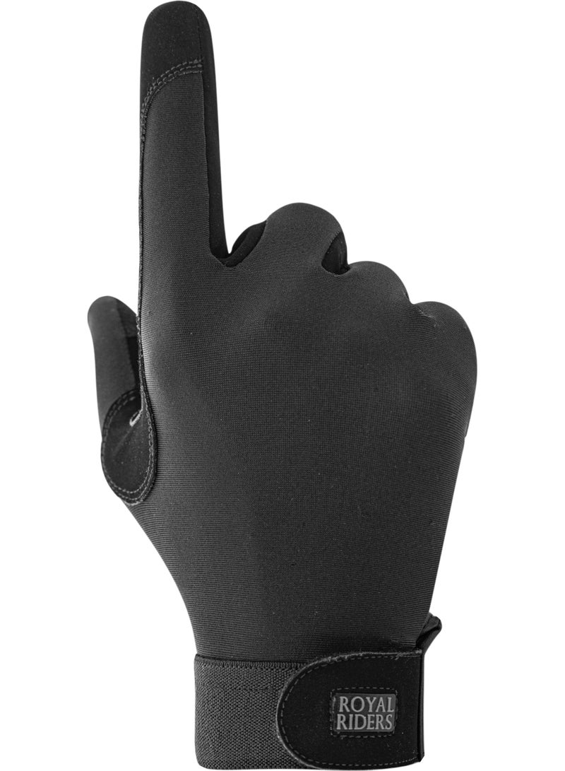ROYAL RIDERS® 2055 Quad-Fit Premium Nubuck Suede Riding Gloves for Men & Women - #10062055 - Image 5