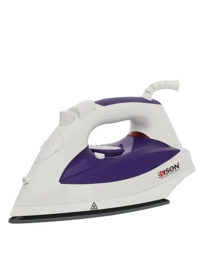 EDISON Steam Iron Purple Ceramic 280ml  2200W  - Image 1