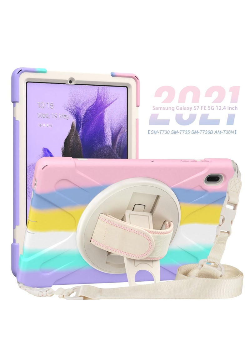 GULFLINK Protective Back Case Cover For SAMSUNG Tab S7 FE T730/T735/T736B/T736N 12.4 inch - Image 2