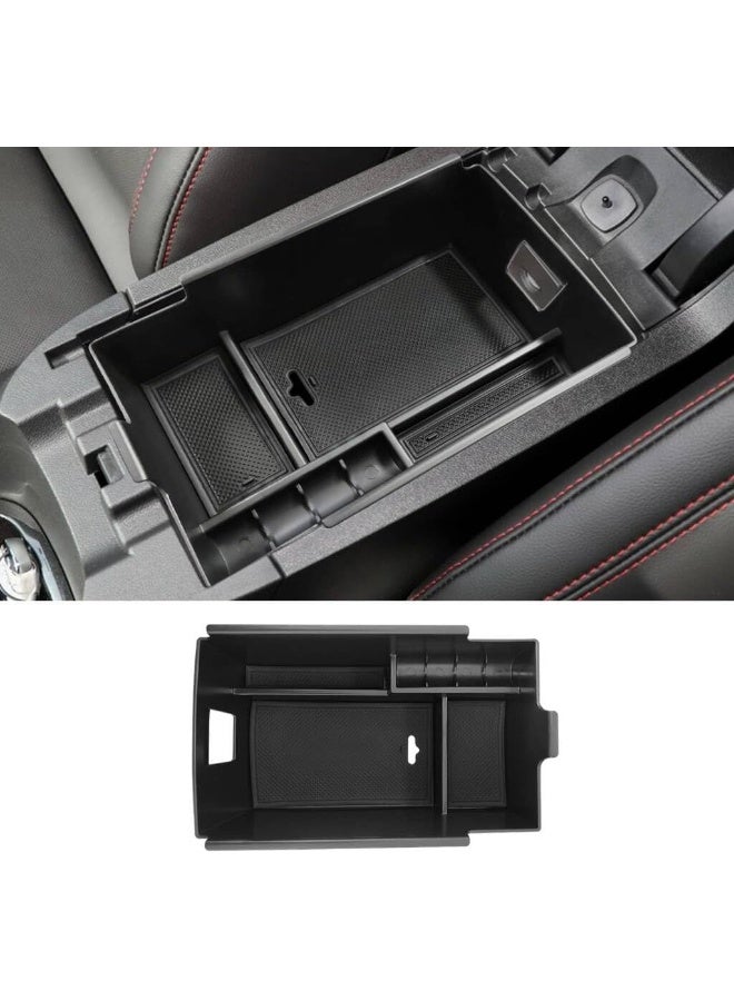 Vesul Armrest Secondary Storage Box Glove Pallet Center Console Tray Fits on Chevrolet Equinox 2018 2019 - Image 1