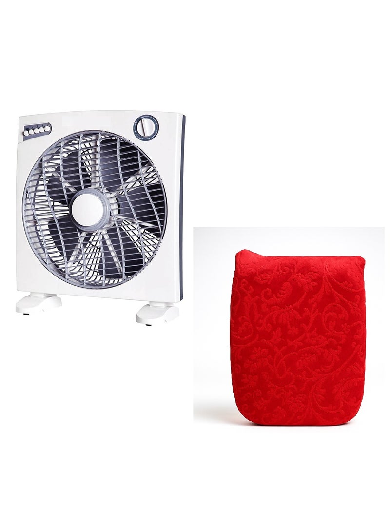 Box fan cover isolates dust completely and gives an aesthetic appearance and keeps fans clean during the winter