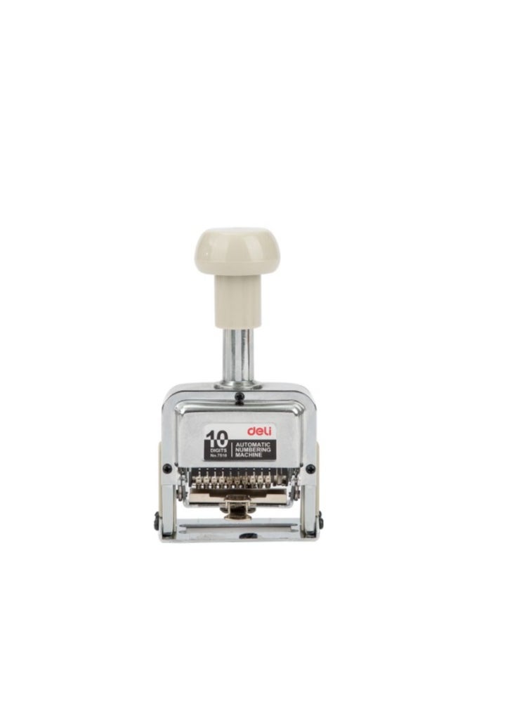 Deli - 10-Digit Numbering Machine With Auto Shifting Mechanism - Image 1