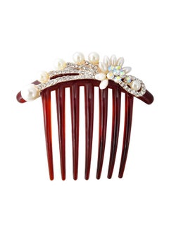 2Pcs 7 Teeth Hair Side Combs Pearl Crystal Rhinestone Floral Twist Combs Rhinestone Flower Hairpin Decorative Hair Combs Accessories For Women (2 Style) - pzsku/Z82AD1F548A1663CDFDFCZ/45/_/1696663411/573c2cf5-736b-41a9-ba7b-2f5cdd29f739