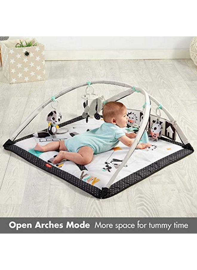Tiny Love Tiny Love Black & White Gymini Infant Activity Play Mat With-Book, Magical Tales, Deluxe  - Image 3