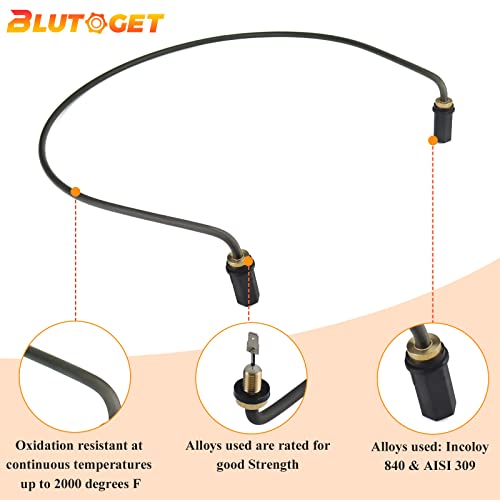 Blutoget Upgrade W10518394 W10441445 W10134009 Dishwasher Heating Element by Blutoget -Fit for Whirlpool Dishwasher Heating Element Kenmore Kitchen-Aid Maytag Dishwasher Replace AP5690151 PS8260087 W10518394VP - Image 2