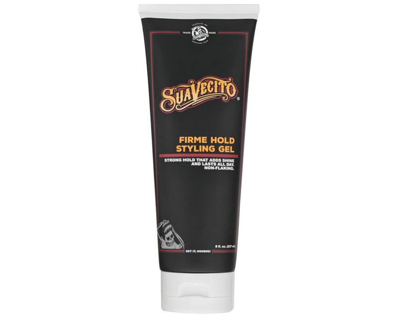 Suavecito Firme (Strong) Hold Styling Gel 8 oz -Original Scent, High Shine - Alcohol Free - Won't Dry or Flake, Lasts All Day, Works On All Hair Types And Textures - Image 1