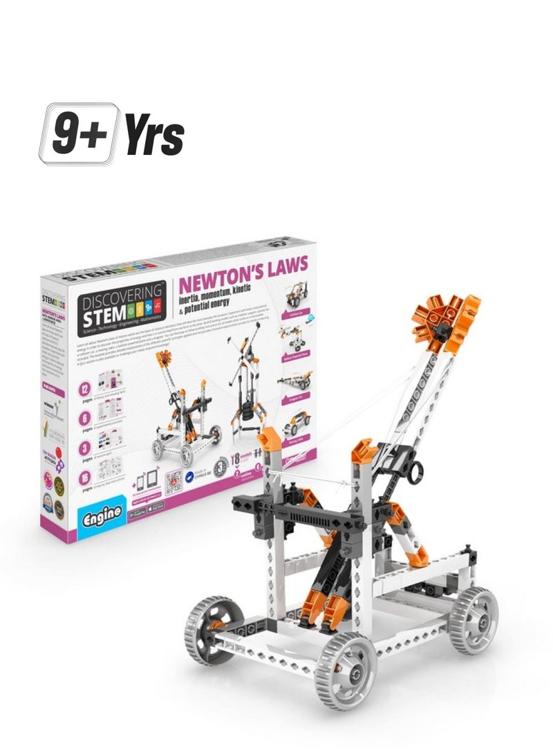 Engino Stem Toys Educational Toys For Kids 9+ Newton'S Laws Inertia Kinetic & Potential Energy Construction Toys Gift For Boys And Girls - Image 1