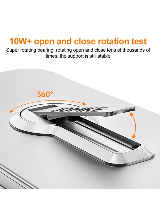 S-TOP Case For iPhone 15 Pro Max Baking Varnish 360 Rotate Holder No Frame PC Phone Case - Image 5