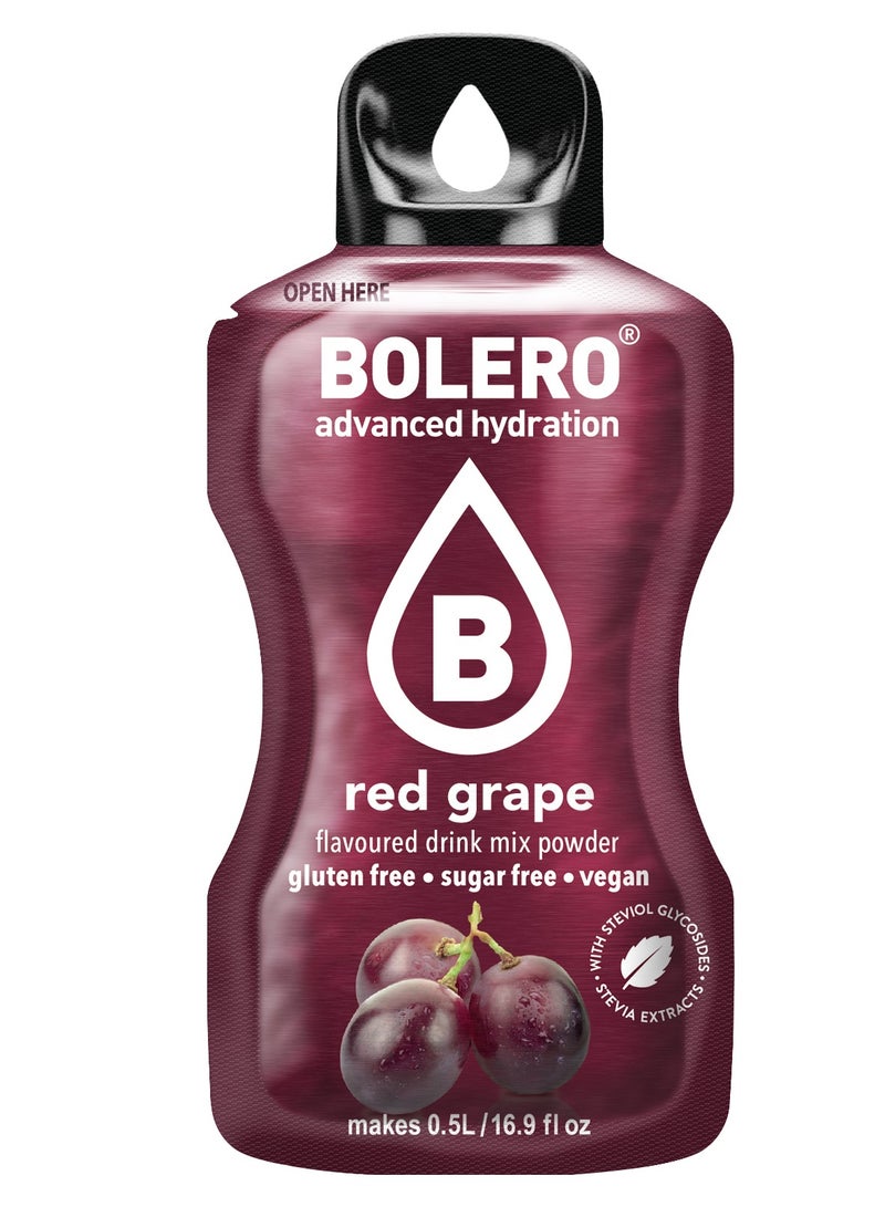 bolero Advanced Hydration Drink Sticks - Red grape - (12 sachets)  - Image 2
