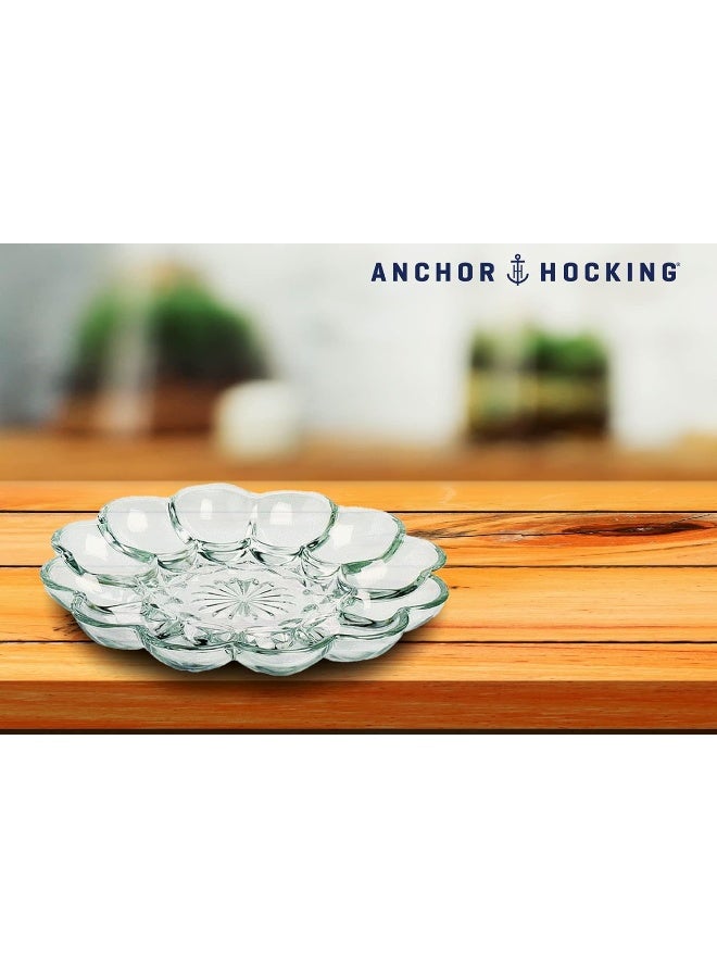 Anchor Hocking Company 86148 10" Presence Egg Plate - Image 3