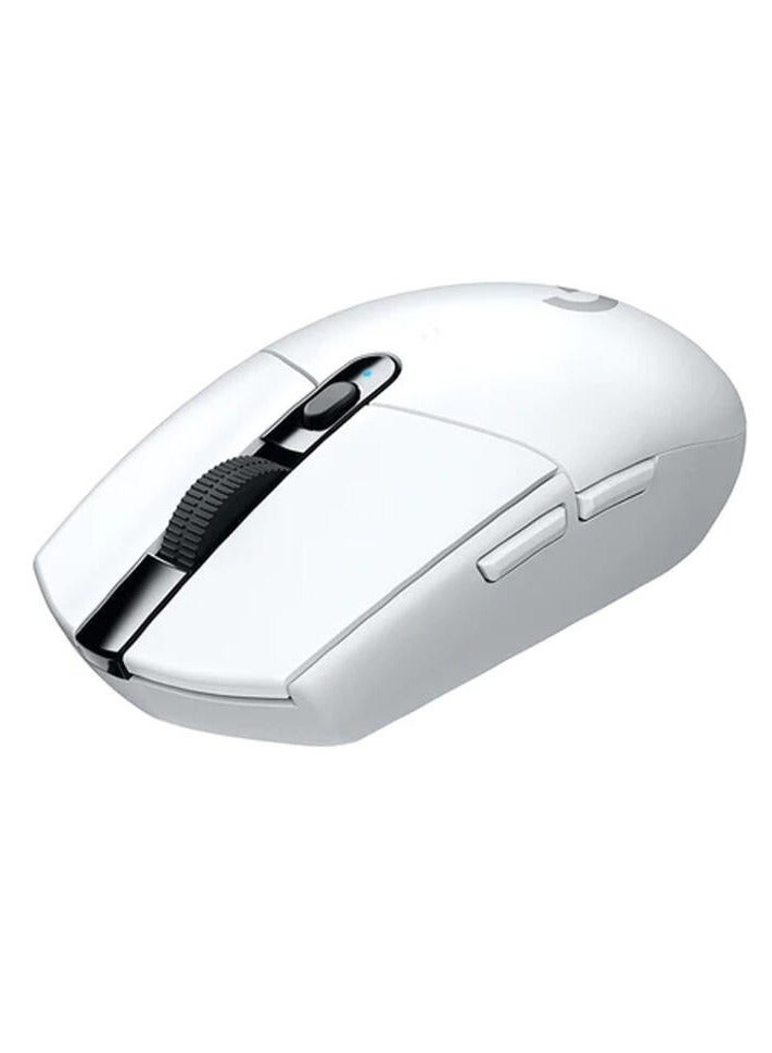Logitech G304 Lightspeed wireless gaming mouse,HERO Sensor,Zero smoothing/acceleration/filtering,200 – 12,000 DPI,6 Programmable Button,250h Battery Life,On-Board Memory,White - Image 2