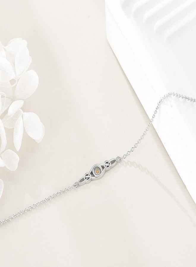 Vadmans Mustard Seed Anklet Sterling Silver Link Anklet Christian Faith Jewelry Gifts for Women - Image 3