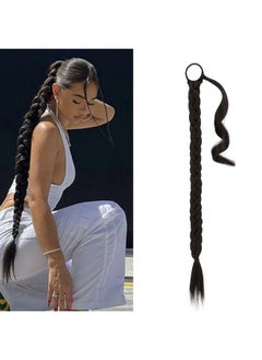 26 Inch Long Braided Ponytail Extension With Hair Tie Straight Wrap Around Hair Extensions Pony Tail Diy Natural Soft Synthetic Hair Piece For Women Dark Brown - pzsku/Z82ADDDC9378E27A80C7EZ/45/_/1720697462/3357ab18-4ed2-44c8-8e7d-d0e4ec1a8bc4