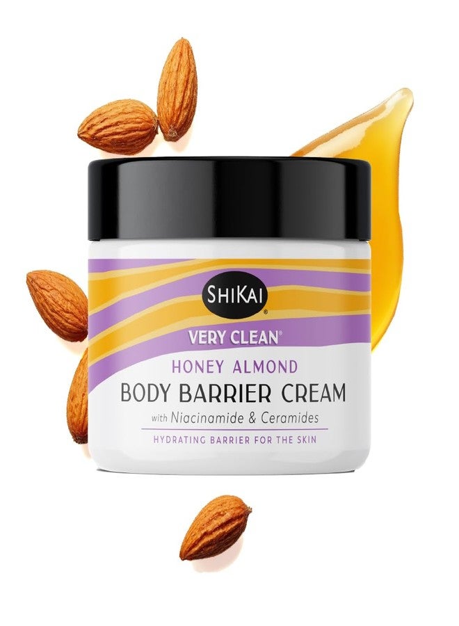 ShiKai Very Clean Moisturizing Body Barrier Cream (Honey Almond, 4.5 oz) | Hydrating Barrier for the Skin | With Niacinamide, Ceramides, Shea Butter - Image 1
