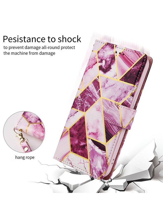 Generic - iPhone 15 Pro Leather Case Wallet Flip Cover Card Slots Magnetic Closure Stand Phone Holder Function Fold Shockproof Protective Full Protection Anti-drop Anti-scratch Accessory for iPhone 15 Pro - Image 1