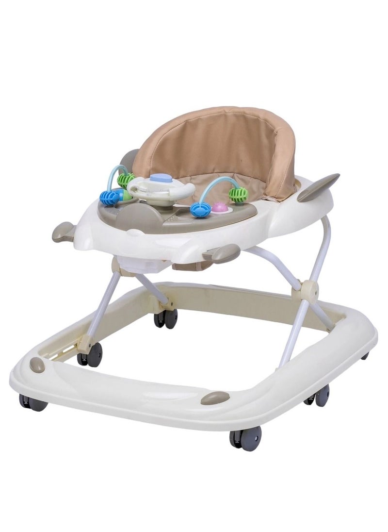 Everything For Kids - Foldable Baby Walker Height Adjustable with Music - Image 1