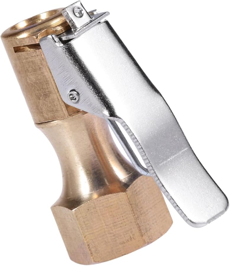 قفل خرطوم هواء الإطارات محول فوهة النفخ للسيارة والشاحنة والدراجة النارية المحمولة - Image 2