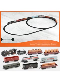 Generic Simulation High-Speed Train Parking Lot Kids Electric Toy Train Set 