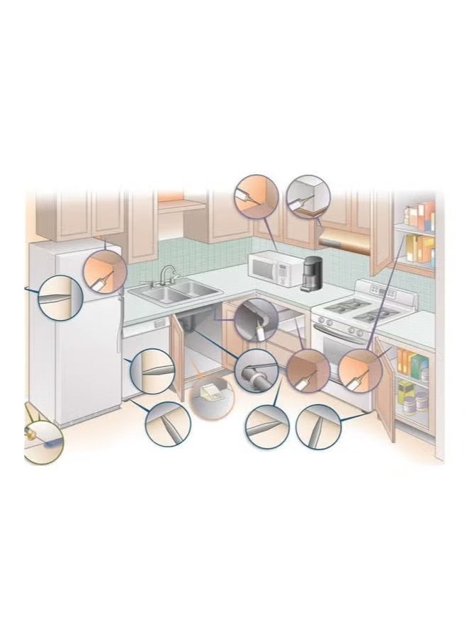 Cockroach جل قاتل الصراصير (1 أنبوب + 1 مكبس + 1 طرف) متعدد الألوان 30 جرام متعدد الألوان 30جرام - Image 4