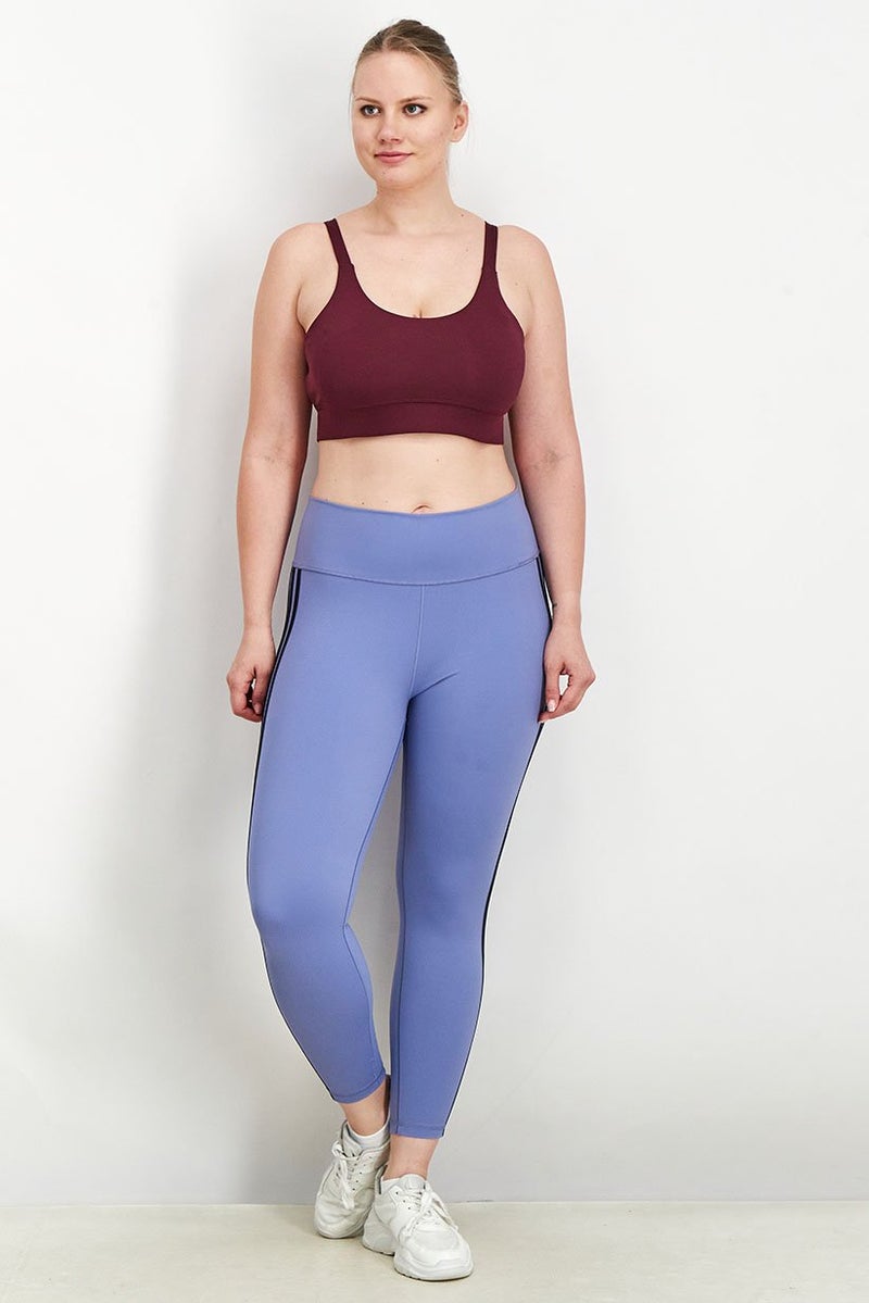 Adidas ملابس رياضية نسائية للياقة البدنية 7/8 ضيقة، لافندر - Image 2