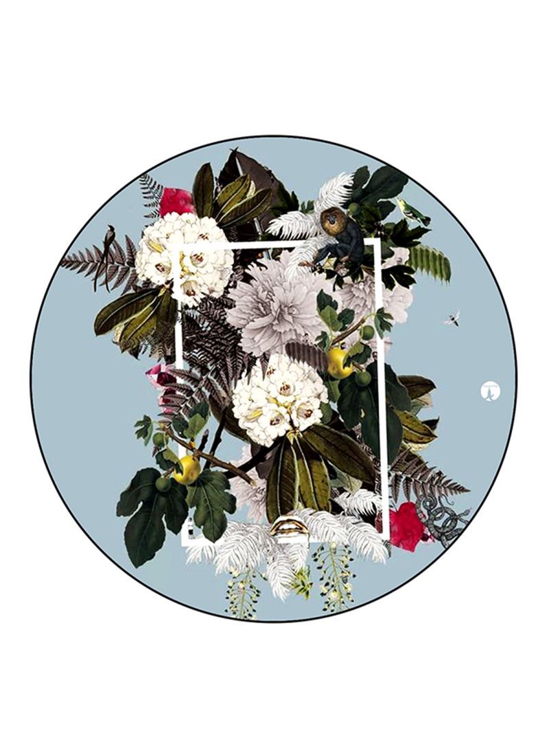 RKN Flowers Printed Mouse Pad Multicolour