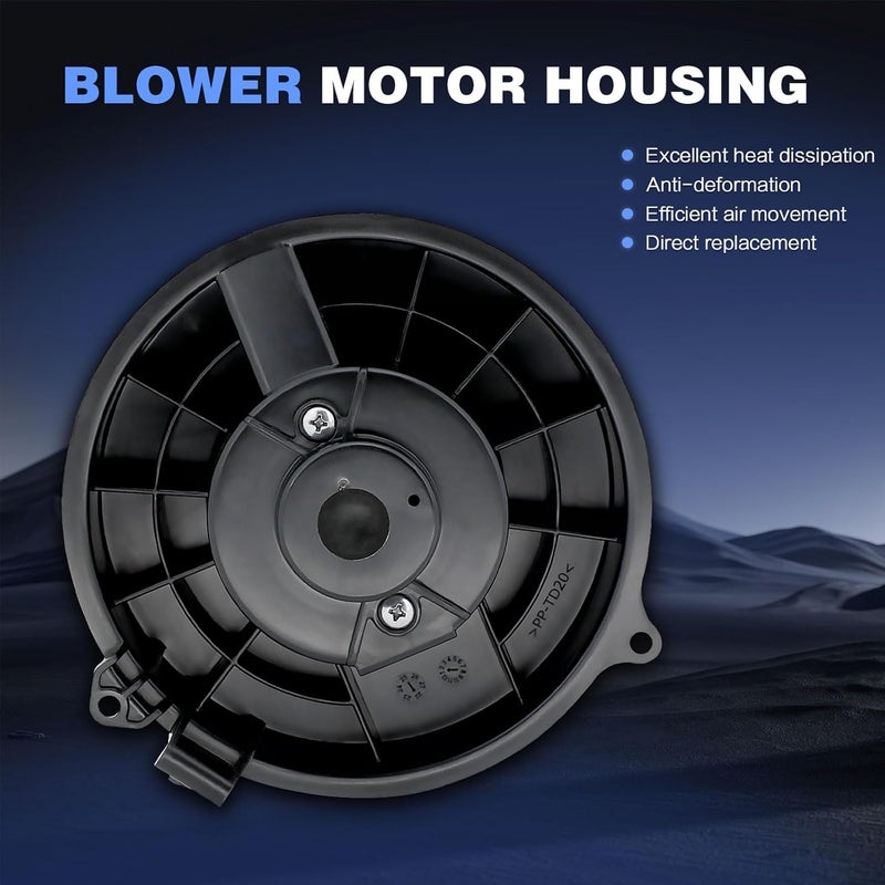 POHILA HVAC Heater Blower Motor TYC700323 with Fan Cage for Nissan Rogue 2014-2019 & Rogue Sport 2017-2019 - Image 5