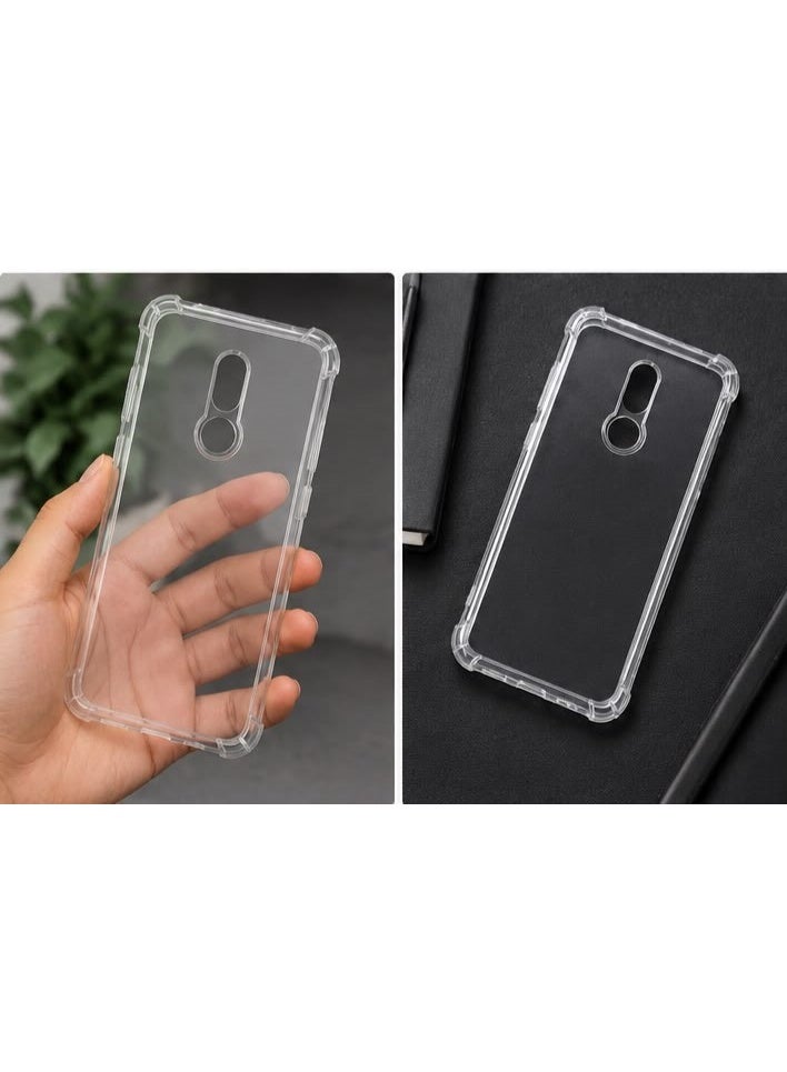 Clear Shockproof Slim Case Cover for Xiaomi Redmi HM 8 with Corner Bumpers - Image 3
