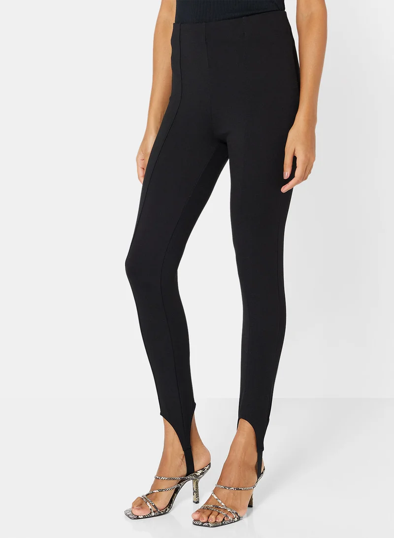 Jacqueline de Yong Stirrup High Rise Leggings