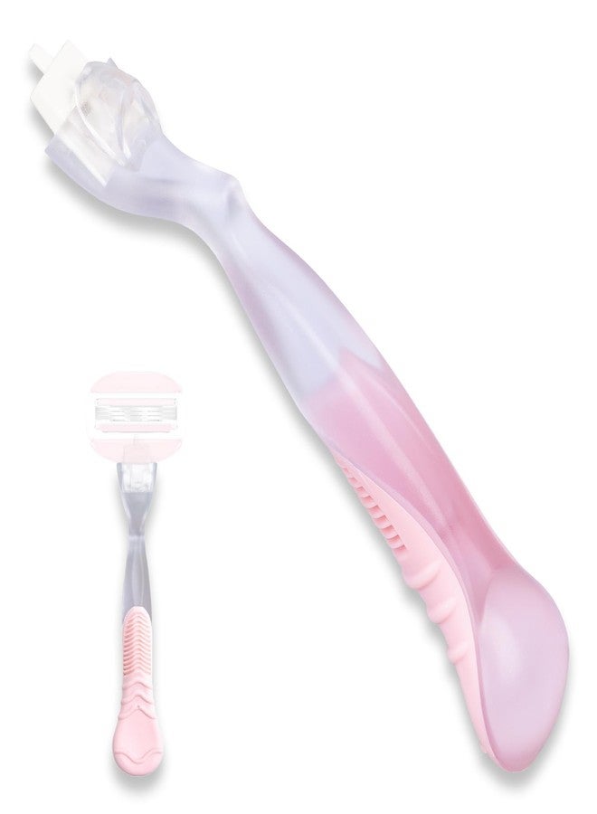 VANEST Replacement Handle Compatible with Gillette Venus, Comfort Glide Razor Handle Non-slip Ergonomic Handles for Women (Pink) - Image 1