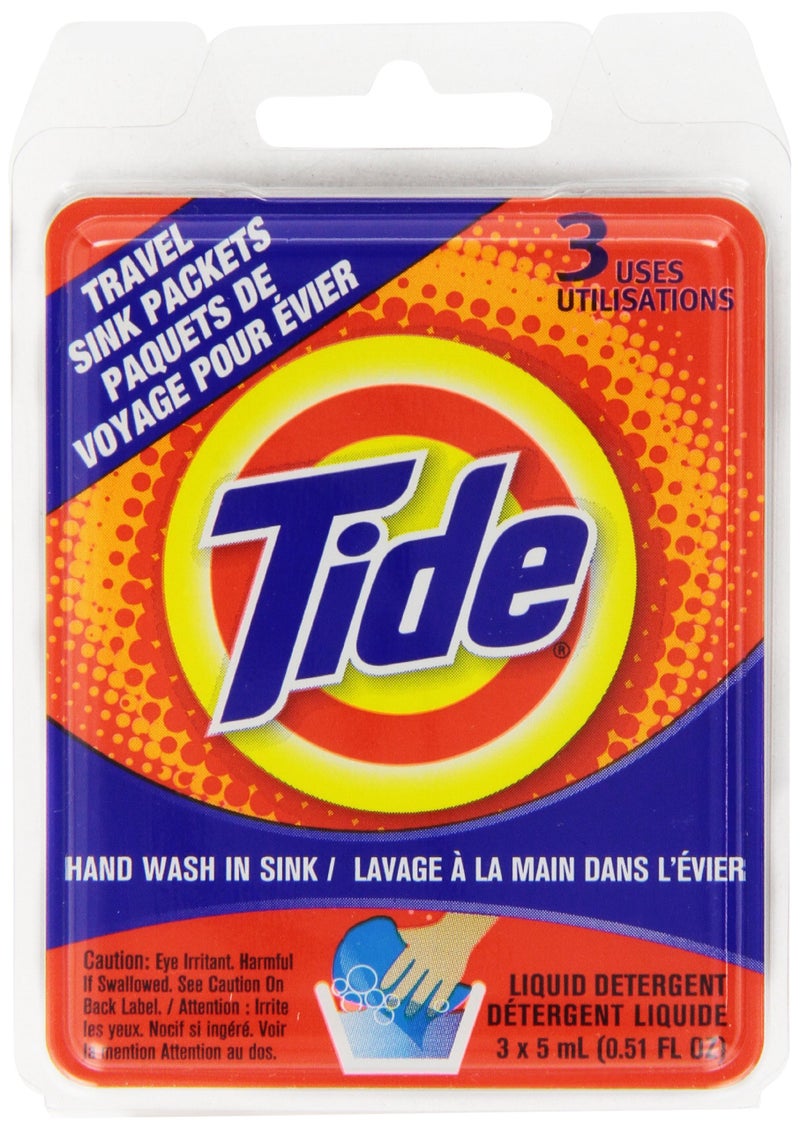 Tide Sink Pack Liquid Laundry Detergent, 0.51 oz, Pack of 12 - Image 1
