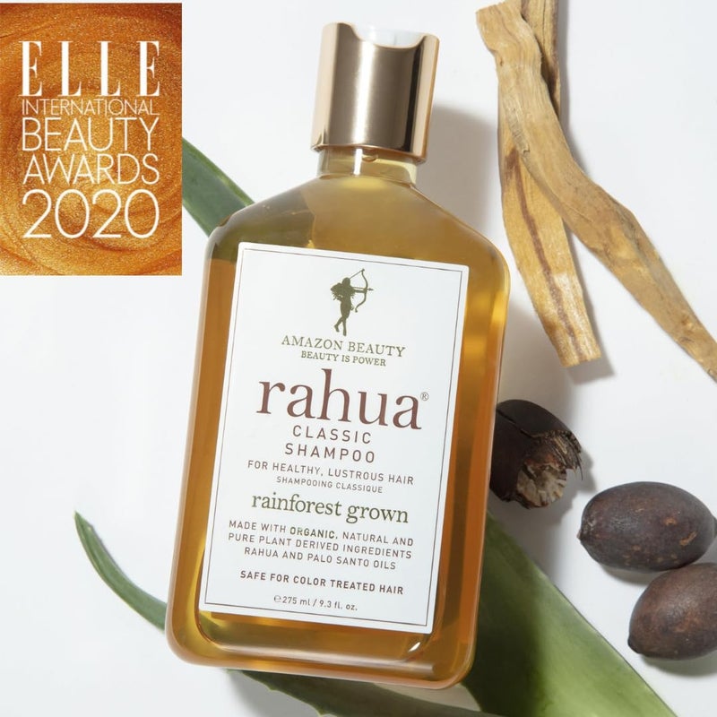 Rahua Classic Shampoo, Vegan Moisturizing Shampoo for Women and Men, Sulfate Free, Gentle Hair Care for All Hair Types, Clarifying Formula with Rahua Oil, Quinoa, Aloe Vera, and Palo Santo, 9.3 Fl Oz - Image 5
