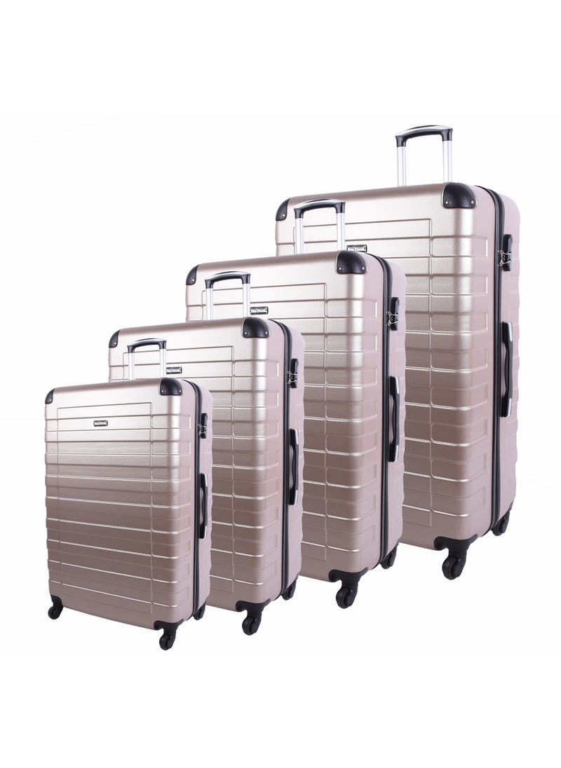 NEW TRAVEL - New Travel ABS Trolley 4Pc Set 822/4P - Image 1