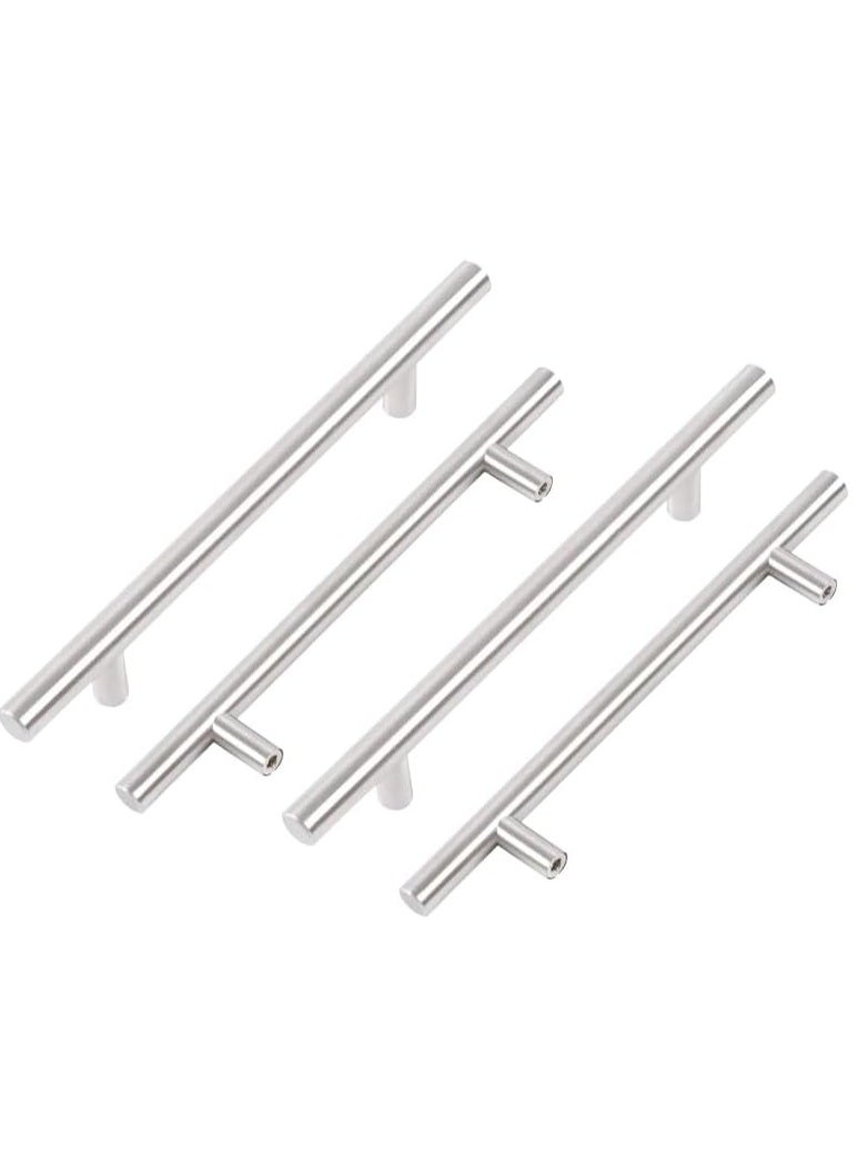 ROBUSTLINE Robustline Highly Quality Drawer Cupboard Cabinet Handle (Pack of 4) Silver - 12MM X 96MM - 161 