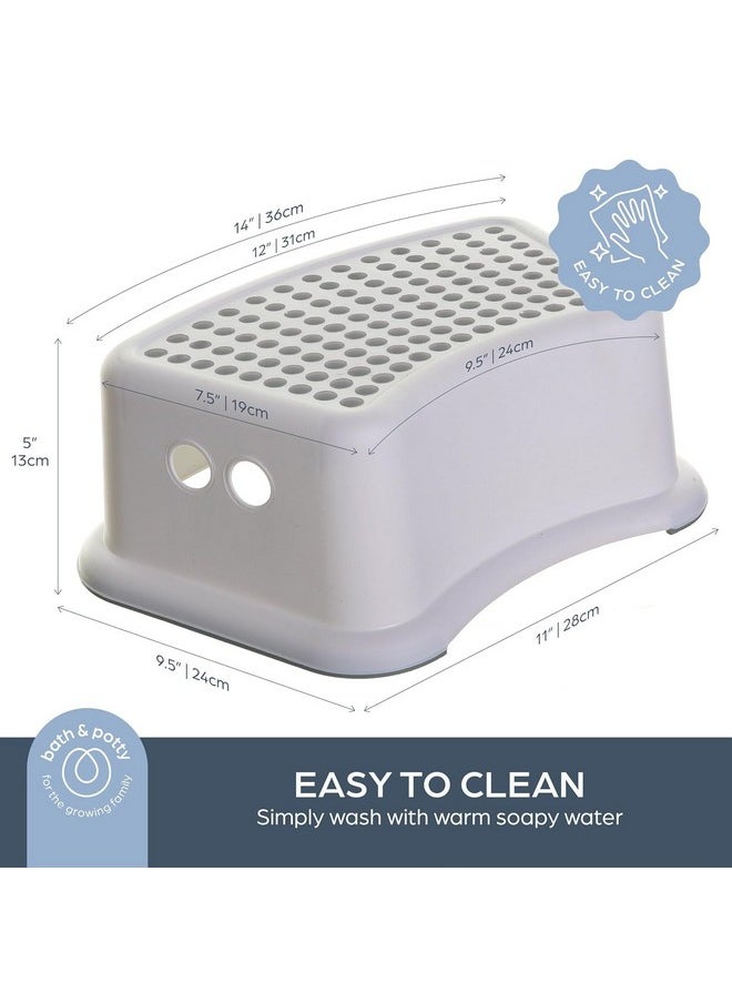 dreambaby Dreambaby Step Stool for Kids - Non-Slip Base and Contoured Design for Toilet Potty Training and Sink Use  - Image 2