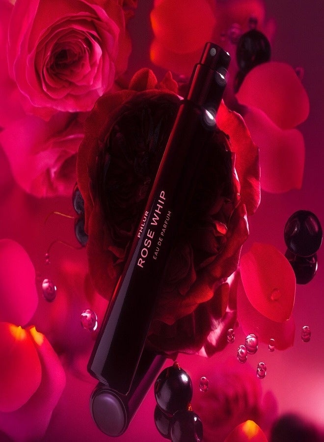 PHLUR Rose Whip Eau de Parfum with Musk Travel Spray 10 mL – Creamy Rose & Soft Musk Scent - Image 2